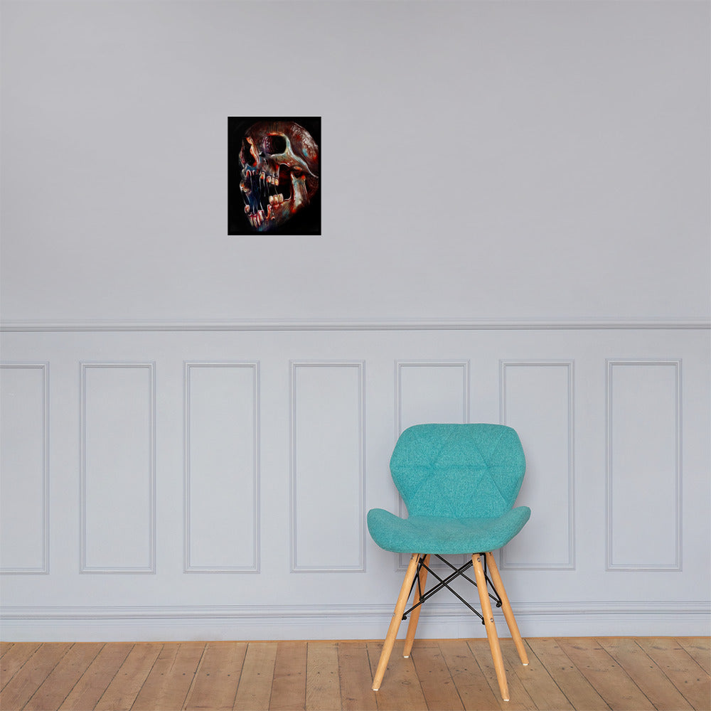 Red Skull Poster