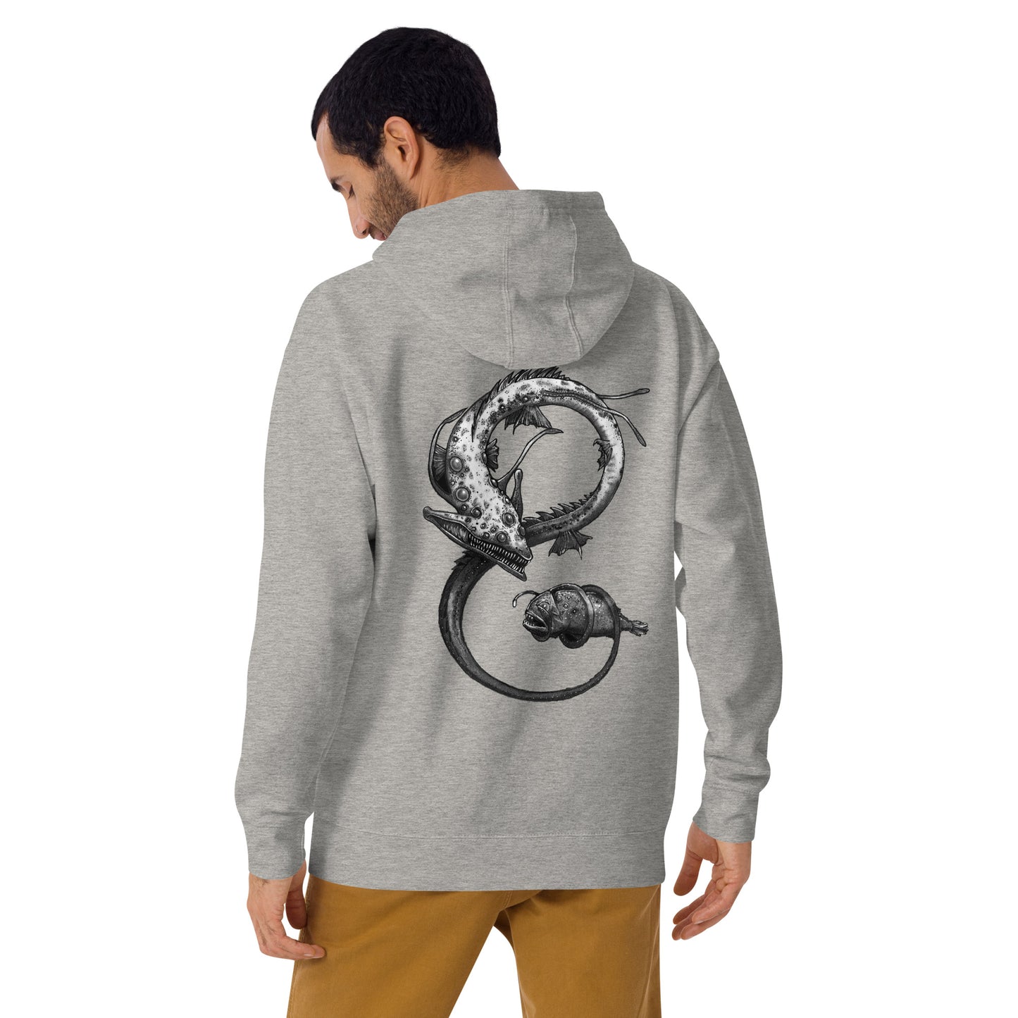 Gulper Eel and Anglerfish Hoodie