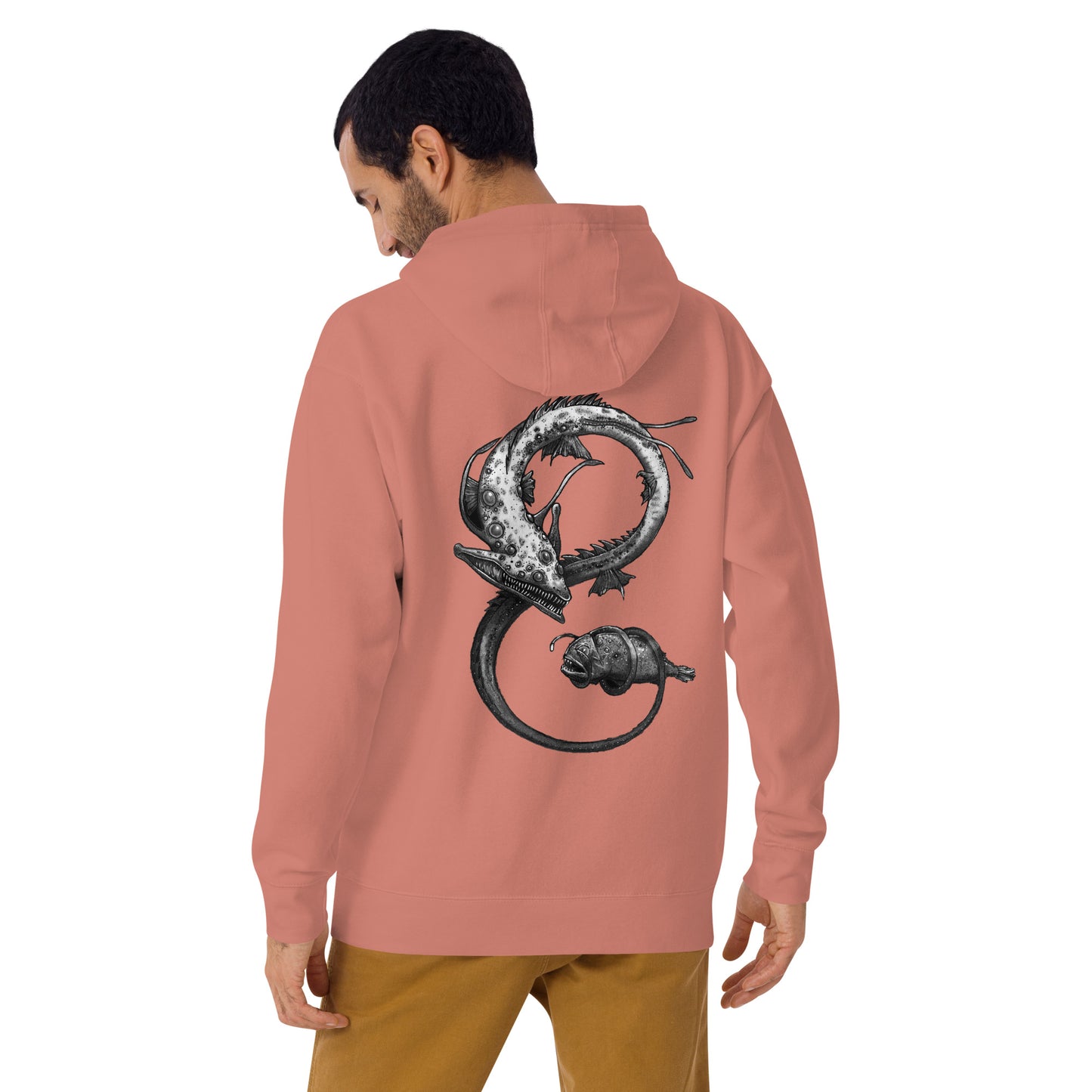 Gulper Eel and Anglerfish Hoodie