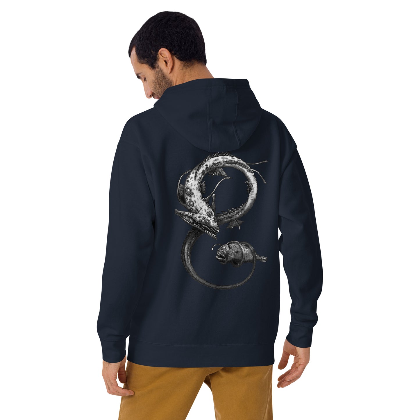 Gulper Eel and Anglerfish Hoodie